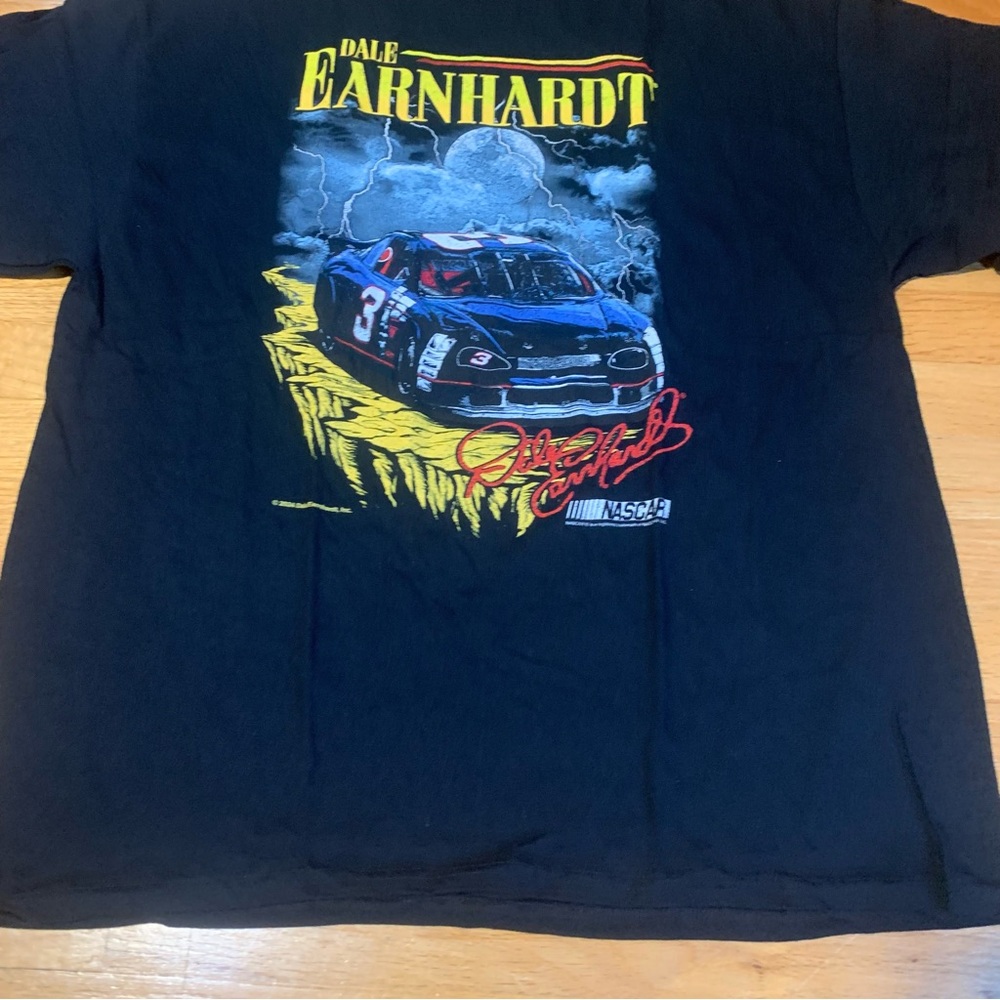 NASCAR Dale Earnhardt Graphic T Shirt Shirt Black XL New With Tags - Picture 2 of 5